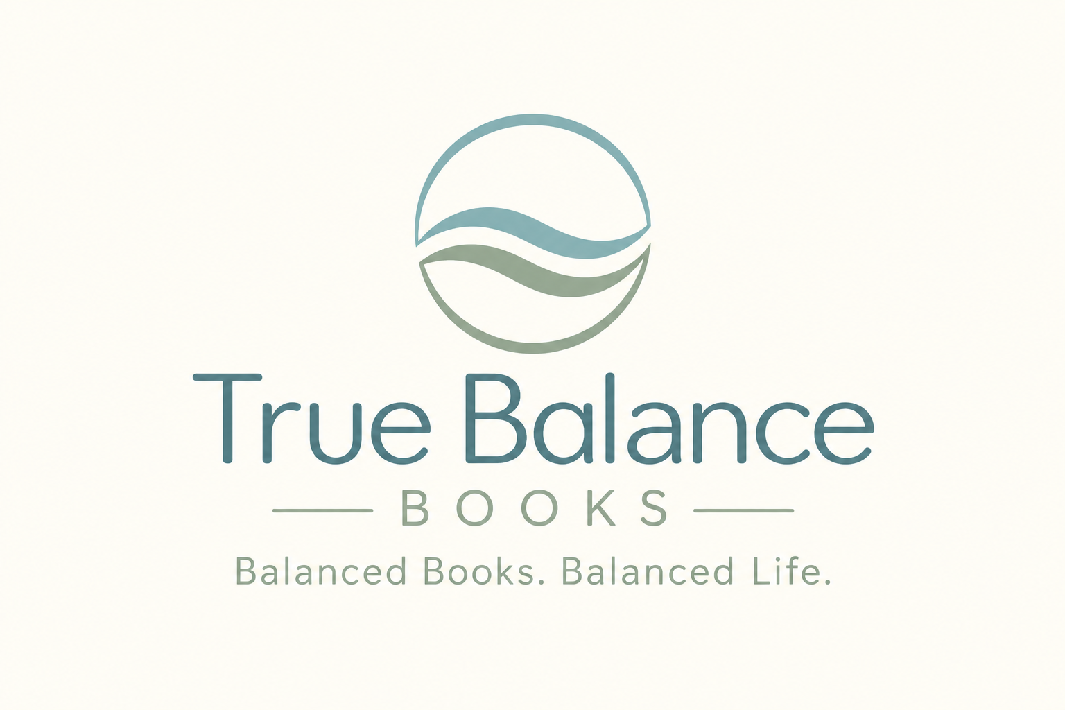 True Balance Books. Balanced Books. Balanced Life.
